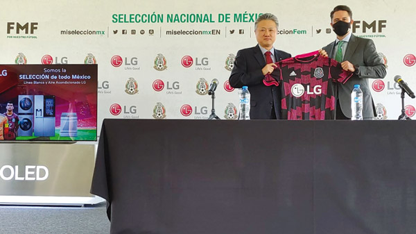 LG Electronics patrocinador oficial de la Selección Nacional de México
