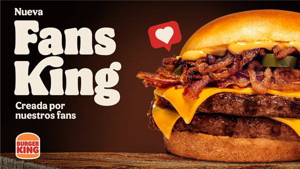 Hamburguesa creada por los fans de Burger King