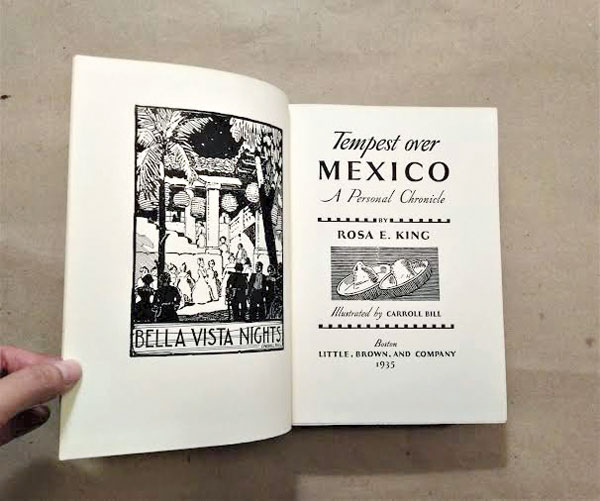 Tempestad sobre México de Rosa King traducida por Adriana Estrada