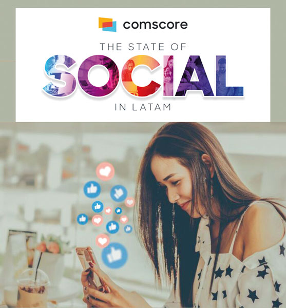 Uno de cada 10 latinoamericanos utiliza redes sociales: Comscore