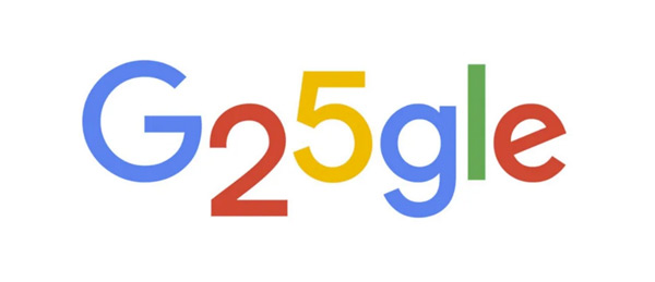 Google cumple un cuarto de siglo