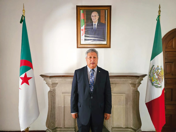 Djamel Moktefi, embajador de Argelia en México