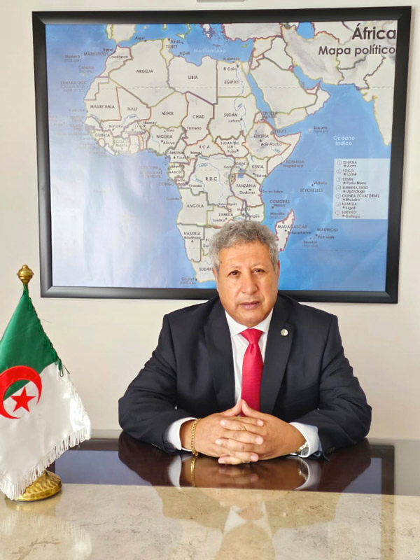 Djamel Moktefi, embajador de Argelia en México