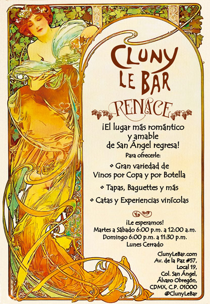 ¡Cluny Le Bar renace! 