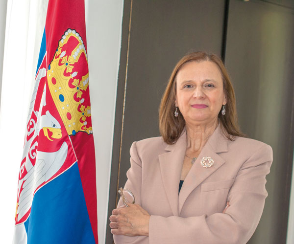 Tatjana Conic, Embajadora de Serbia