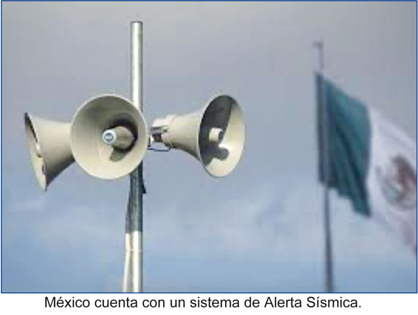 Simulacros y Realidades
México cuenta con un sistema de Alerta Sísmica.