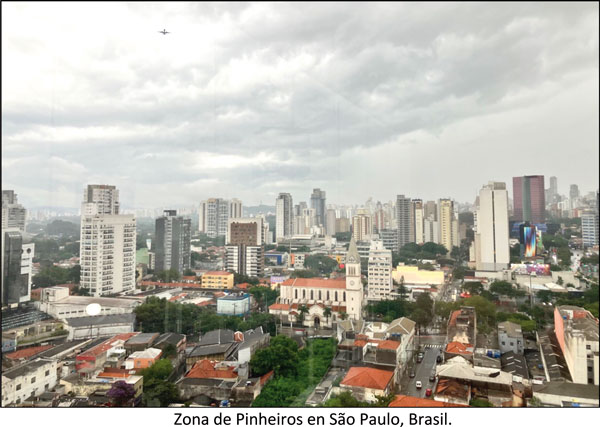 Edificios en Myanmar y São Paulo